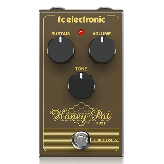 TC Electronic HONEY POT FUZZ Vintage Fuzz Pedalı